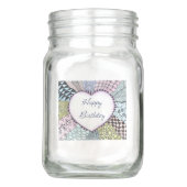 つぼのメーソンジャーのハッピーバースデー メイソンジャー (裏面)