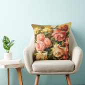 つぼのルノアールのファインアートのバラ クッション (椅子)