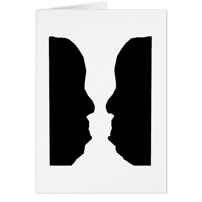 つぼの人の目の錯覚 (正面)