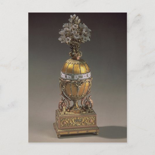 つぼの形のイースターエッグ シーズンポストカード (正面)