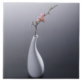 つぼの桜 タイル (正面)