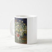つぼの花のフィンセント・ファン・ゴッホ|の花束 コーヒーマグカップ (正面左)