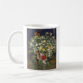 つぼの花のフィンセント・ファン・ゴッホ|の花束 コーヒーマグカップ (左)