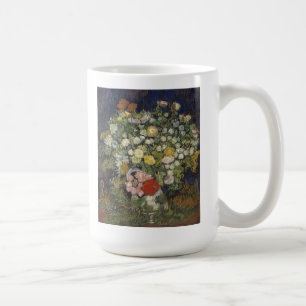 つぼの花のフィンセント・ファン・ゴッホ の花束 コーヒーマグカップ