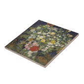 つぼの花のフィンセント・ファン・ゴッホ|の花束 タイル (側面)