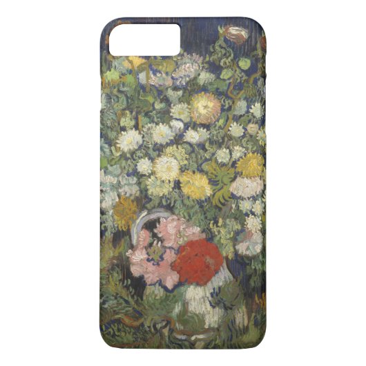 つぼの花のフィンセント・ファン・ゴッホ|の花束 Case-Mate iPhoneケース (裏面)