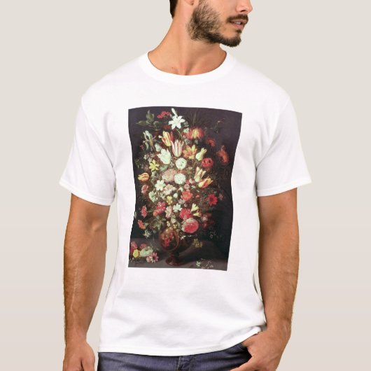 つぼの花 Tシャツ (正面)