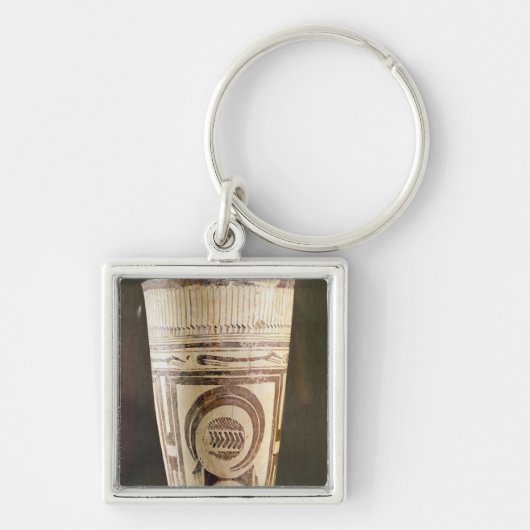 つぼ、スタイルI、Susaから、イラン、5000-4000紀元前に キーホルダー (正面)