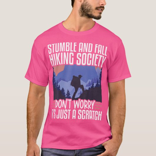 つまずき秋ハイキング協会 Tシャツ (正面)