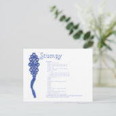 つまずき葉書 ポストカード (スタンド正面)