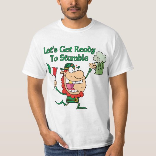 つまずくワイシャツ準備をしよう Tシャツ (正面)
