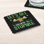 つまずく準備をしよう ペーパーコースター (アングル)