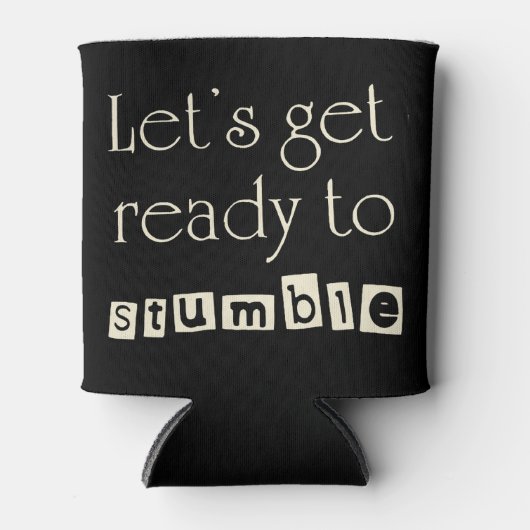 つまずく準備をしよう 缶クーラー (正面)