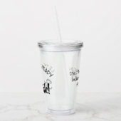 つまずく準備をしよう |離婚または女の子パーティー アクリルタンブラー (左)