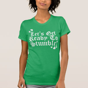 つまずく準備をしよう Tシャツ