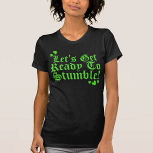 つまずく準備をするために割り当てます Tシャツ
