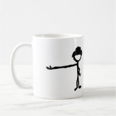 つまようじマグ コーヒーマグカップ (左)