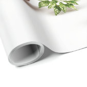 つまらないものおよびマツ円錐形の包装紙が付いている雪だるま ラッピングペーパー (ロールコーナー)