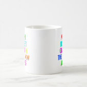 つまらないクレヨンマグカップ コーヒーマグカップ (中央)