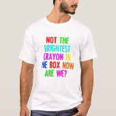 つまらないクレヨンTシャツ おもしろ Tシャツ (正面)