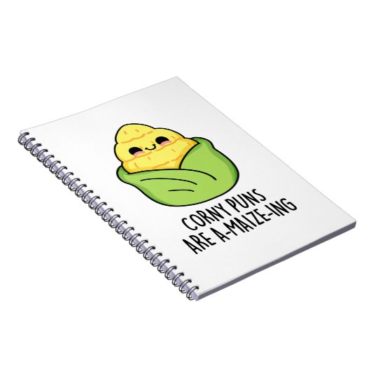 つまらないダジャレが実に面白い コーンダジャレ ノートブック (右側)