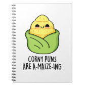 つまらないダジャレが実に面白い コーンダジャレ ノートブック (正面)