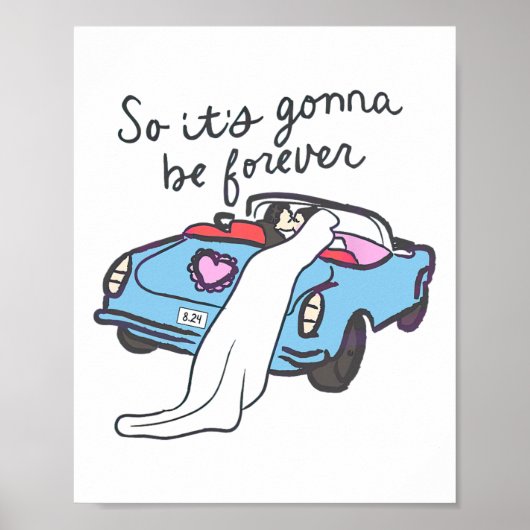 つまり永遠に新婦と新郎 ポスター (正面)