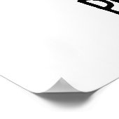 つま先かわいいポテトのつま先プリン ポスター (角)