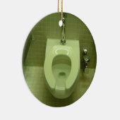 つま先のタップの洗面所 セラミックオーナメント (右)