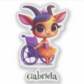 つま先のビニールパーソナライズされたシールの先端 シール (正面)