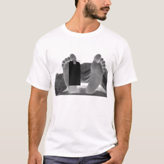 つま先のラベル Tシャツ
