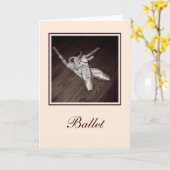 'つま先の靴'グリーティ空白のングカード カード (黄色い花)