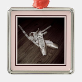 'つま先シューズ'オーナメント メタルオーナメント