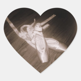 'つま先シューズ'ハートシール ハートシール