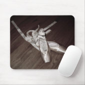 'つま先シューズ'マウスパッド マウスパッド (マウス)