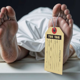 つま先ラベル ギフトタグ