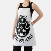 つま先豆 – 黒豆 エプロン (インサイチュ)