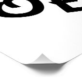 つま先豆 – 黒豆 ポスター (コーナー)