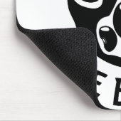 つま先豆 – 黒豆 マウスパッド (コーナー)