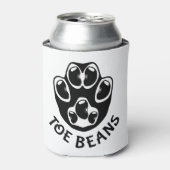 つま先豆 – 黒豆 缶クーラー (缶正面)