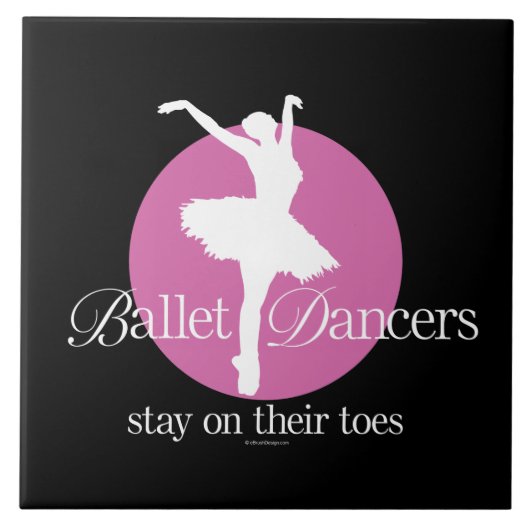 つま先(バレエ) タイル (正面)