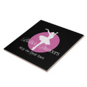 つま先(バレエ) タイル (側面)