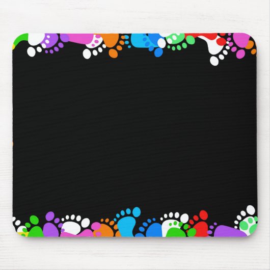 つま先 マウスパッド (正面)