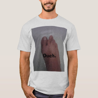 つま先、Ouch. Tシャツ