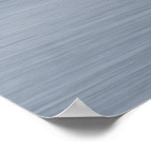 つやパーソナライズされた消しスチールマンケーブポスター ポスター (角)