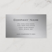 つやモダン消しアルミ 名刺 (裏面)