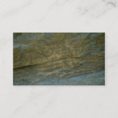 つや出しされていない花こう岩の石 名刺 (裏面)