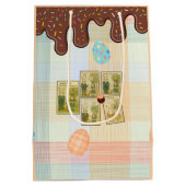 つや消しは？ギフトバッグ ミディアムペーパーバッグ (裏面)