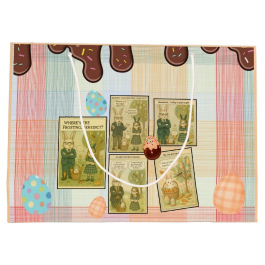 つや消しは?ギフトバッグ ラージペーパーバッグ (裏面)