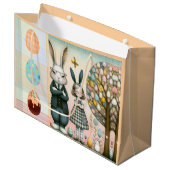 つや消しは?ギフトバッグ ラージペーパーバッグ (正面アングル)